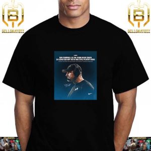 The Detroit Lions Head Coach Dan Campbell Is The 3rd Coach In Team History To Win Multiple Playoff Games Unisex T-Shirt