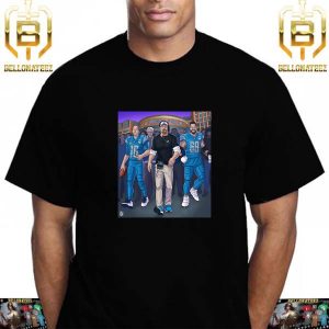 The Detroit Lions On To The NFC Championship Title With All Of Detroit Behind Them Unisex T-Shirt