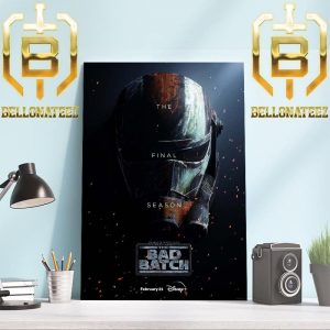 The Final Season Of Star Wars The Bad Batch Official Poster Home Decor Poster Canvas