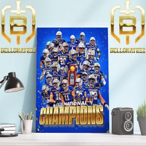 The South Dakota State Jackrabbits SDSU Football Are Back-To-Back NCAA FCS National Champions Home Decor Poster Canvas