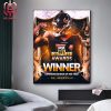 2023 Comeback Player Of The Year Is Tampa Bay Buccaneers QB Baker Mayfield Home Decor Poster Canvas