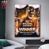 2023 Fox NFL Offensive Rookie Of The Year Is Houston Texans QB CJ Stroud Home Decor Poster Canvas