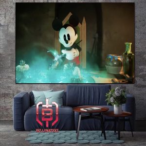 A Disney Game Epic Mickey Remake Will Release On Nintendo Switch This Year Home Decor Poster Canvas