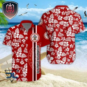 Accrington Stanley EFL Championship For Men And Women Tropical Summer Hawaiian Shirt