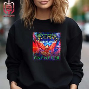 Announce The Santana And Counting Crows Oneness Tour 2024 Unisex T-Shirt
