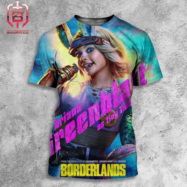 Ariana Greenblatt As Tiny Tina In Borderlands Official Poster All Over Print Shirt