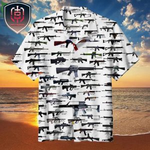 Armory Universal Rifle Collection For Men And Women Tropical Summer Hawaiian Shirt