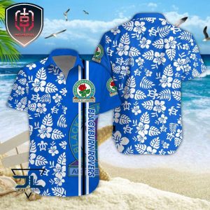 Blackburn Rovers EFL Championship For Men And Women Tropical Summer Hawaiian Shirt