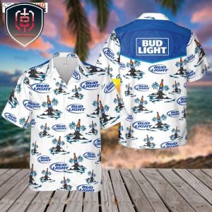 Bud Light For Men And Women Tropical Summer Hawaiian Shirt Beer Islands Gift For Beach Lovers