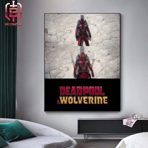 Cinematic Shot Of Deadpool And Wolverine In Deadpool And Wolverine Deadpool 3 Home Decor Poster Canvas