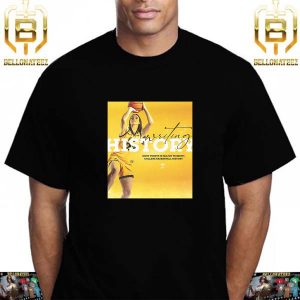 Congrats Caitlin Clark Writing History For The Most Points Scored In Major Womens College Basketball Unisex T-Shirt