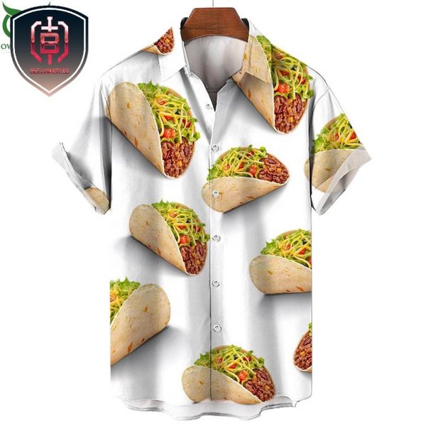 Delicious Food Super Cool Tacos For Men And Women Tropical Summer Hawaiian Shirts