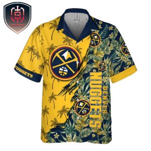 Denver Nuggets NBA Yellow  For Men And Women Tropical Summer Hawaiian Shirt