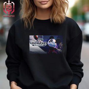 First Poster Of Trailer Disney Game Epic Mickey Remake Brushed Will Coming To Nitendo Switch This Year Unisex T-Shirt