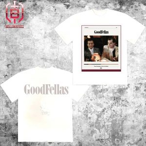 Goodfellas X Shop Palace Three Decades Of Life In The Mafia White Two Sides Unisex T-Shirt