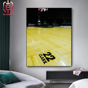 Iowa Hawkeyes Added Caitlin Clark’s Name And Number To Their Court Home Decor Poster Canvas