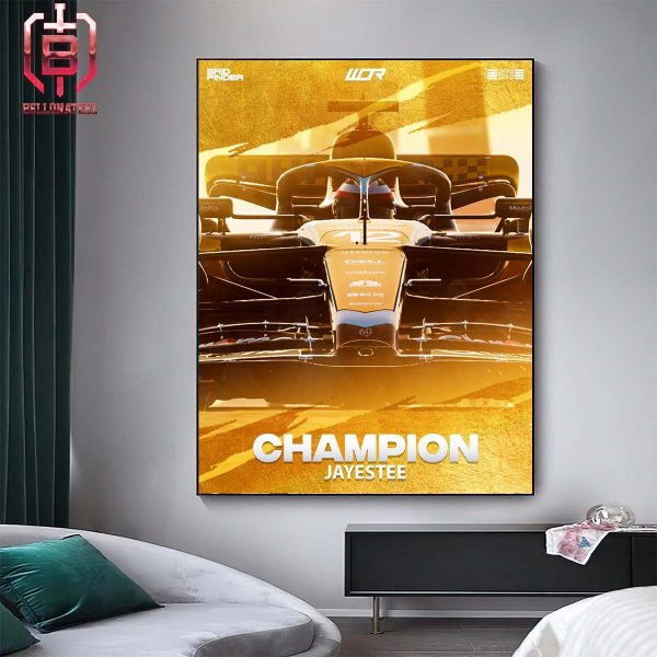 Jay Es Tee Takes A Dramatic Victory At China To Become A 2x Wor PC Tier 2 Champion Home Decor Poster Canvas