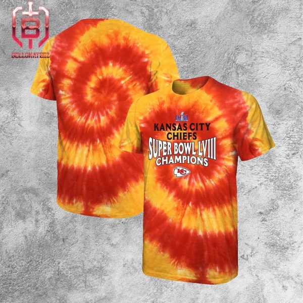 Kansas City Chiefs Majestic Threads Super Bowl LVIII Champion All Over Print Shirt