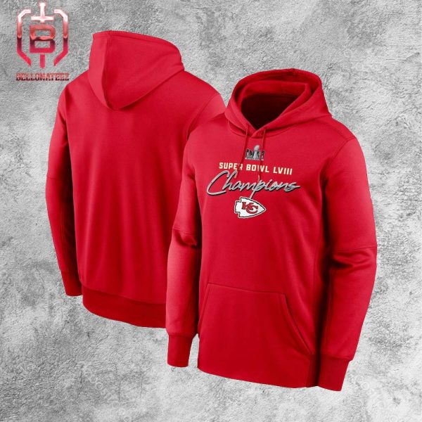 Kansas City Chiefs Nike Super Bowl LVIII Champions Classic Hoodie Unisex T-Shirt