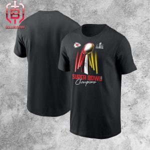 Kansas City Chiefs Nike Super Bowl LVIII Champions Lombardi Trophy Unisex T-Shirt