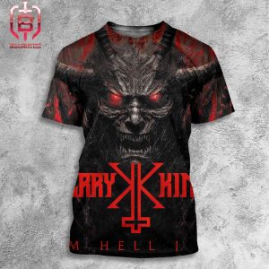Kerry King Debuted His First Solo Song From Hell I Rise Earlier In The Week And Unveiled His New Bandmates All Over Print Shirt