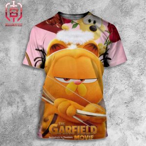 New Poster For The Garfield Movie Celebrates The Valentines Day Releasing In Theaters On May 24 All Over Print Shirt
