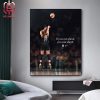 The Champ And His Belt Steph Curry Is The First-Ever Winner Of The NBA Versus WNBA 3-PT Challenge Home Decor Poster Canvas