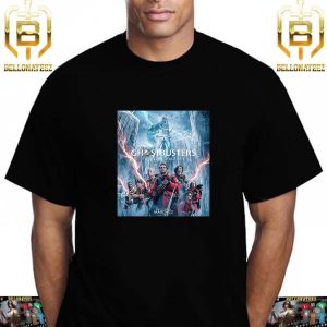 Official Ghostbusters Frozen Empire Movie Poster Unisex T-Shirt
