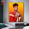 Taylor Swift Cheers With Her Boy Friend Travis Kelce With Kansas City Chiefs Super Bowl LVIII Champions NFL Home Decor Poster Canvas