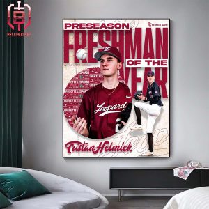Preseason Honors For Tristan Helmick Freshman Of The Year Home Decor Poster Canvas