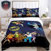 Scooby Doo And Mystery Team In A Funny Adventure Cartoon Movie Bedroom Sets Bedding Set
