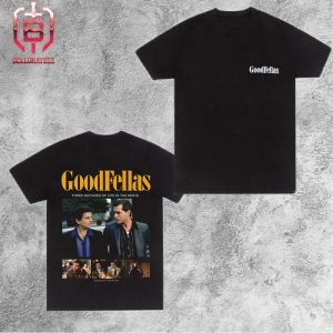 Shoe Palace X Goodfellas Back Montage Three Decades Of Life In The Mafia Two Sides Unisex T-Shirt