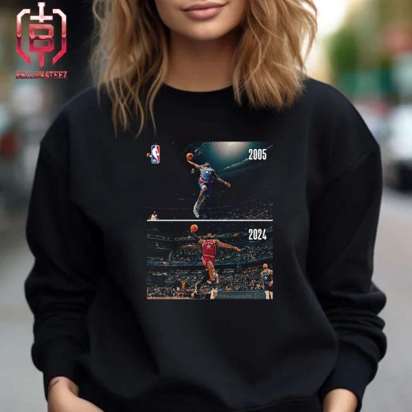 Some Things Never Change The Iconic Dunk Of Lebron James The King In NBA All-Star Unisex T-Shirt
