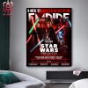 Star Wars Starring Will Be Interviewed In Empire Magazine To Celebrate 25 Years Of The Prequel Trilogy Home Decor Poster Canvas