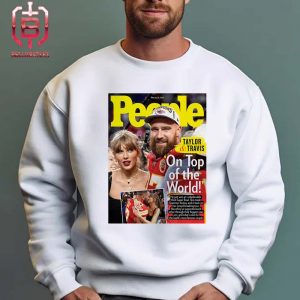 Taylor Swift 13 And Travis Kelce Grace The Cover Of People Magazine After Super Bowl LVIII Champions Unisex T-Shirt