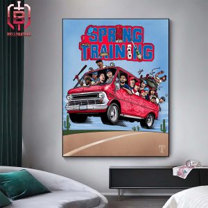 Texas Rangers Is Back Together For Spring Training To Prepare For A New MLB Season Home Decor Poster Canvas