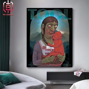 Tool Effing Tool At Ball Arena Denver With Be Hold The Elder Limited Art From Pea Puck Home Decor Poster Canvas