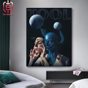Tool Effing Tool At The Save Mart Center In Fresno CA With Be Hold The Elder Limited Merch Poster Art From Mike Gamble Home Decor Poster Canvas