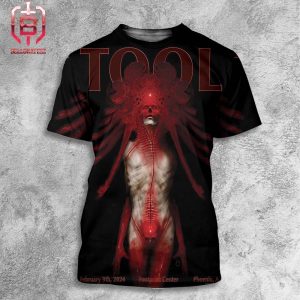 Tool Effing Tool Night 1 In Phoenix At The Footprint Center With Be Hold The Elder Limited Merch Art Poster From Ben Conallin All Over Print Shirt