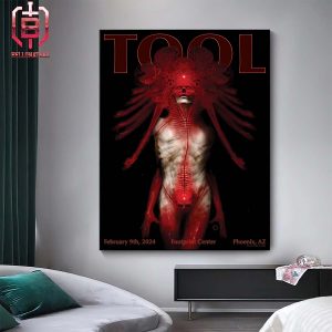Tool Effing Tool Night 1 In Phoenix At The Footprint Center With Be Hold The Elder Limited Merch Art Poster From Ben Conallin Home Decor Poster Canvas