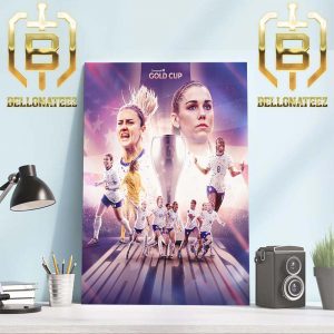 2024 Concacaf W Gold Cup Champions Are USWNT US Womens National Soccer Team Home Decor Poster Canvas
