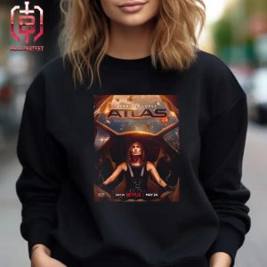 A New Look At Jennifer Lopez In Atlas Her Mission Begins May 24 In Netflix Unisex T-Shirt