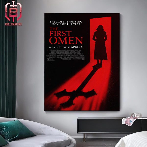 A New Poster For The First Omen Has Been Released Releasing In Theaters On April 5 Home Decor Poster Canvas