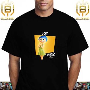 Amy Poehler Voices Joy In Inside Out 2 Disney And Pixar Official Poster Unisex T-Shirt