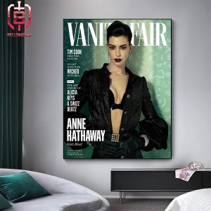 Anne Hathaway Covers The Lastest Issue Of Vanity Fair Home Decor Poster Canvas