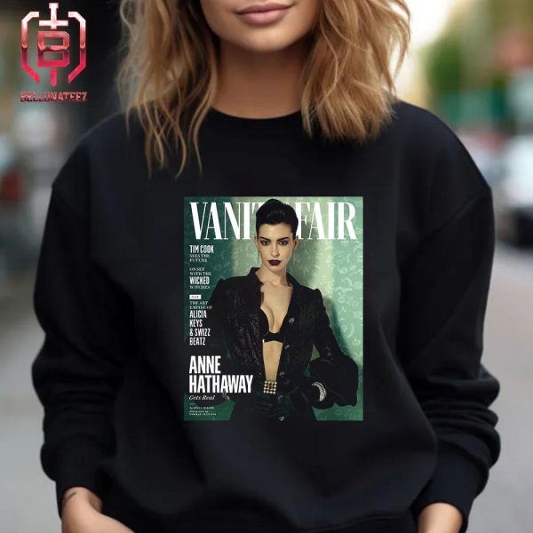 Anne Hathaway Covers The Lastest Issue Of Vanity Fair Unisex T-Shirt