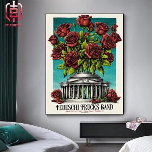 Artwork Poster For Tadeschi Trucks Band In Washington DC For Three Night String Of Show Home Decor Poster Canvas