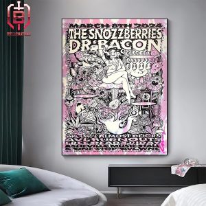 Asheville Are Family Gift Gig Pink Poster For Both Friday Night’s AVL Music Hall And One Stop Shows Home Decor Poster Canvas