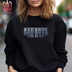 Bad Boys 4 Is Titled Bad Boys Ride Or Die Logo In Theaters On June 7 Unisex T-Shirt
