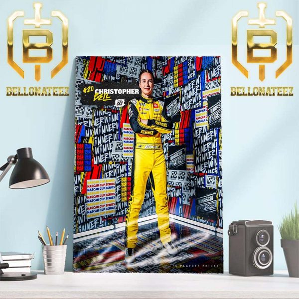 Christopher Bell Wins The Shriners Childrens 500 Home Decor Poster Canvas